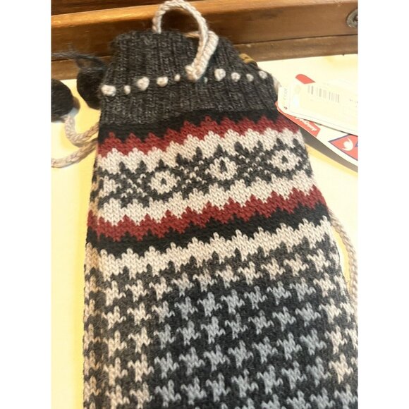 Laundromat Pearl Leg Warmer Handmade in Nepal One Size Womens Fair Trade Wool - Picture 7 of 9